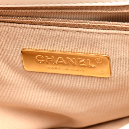 Chanel Lambskin Quilted Medium Chanel 19 Flap White 6 of 10