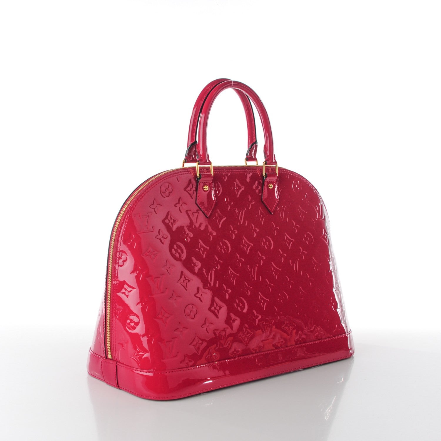 Louis Vuitton Vernis Alma GM Rose Indien 3 of 8