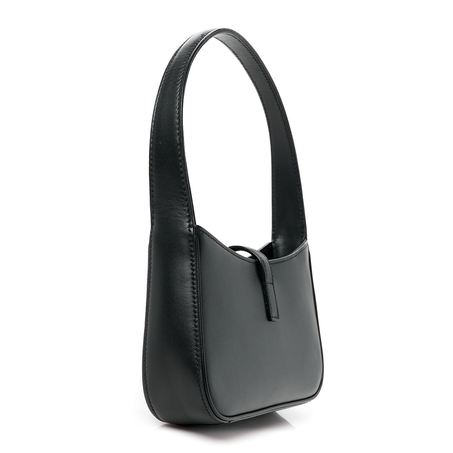 Saint Laurent Smooth Calfskin Le 5 A 7 Mini Hobo Black 3 of 11