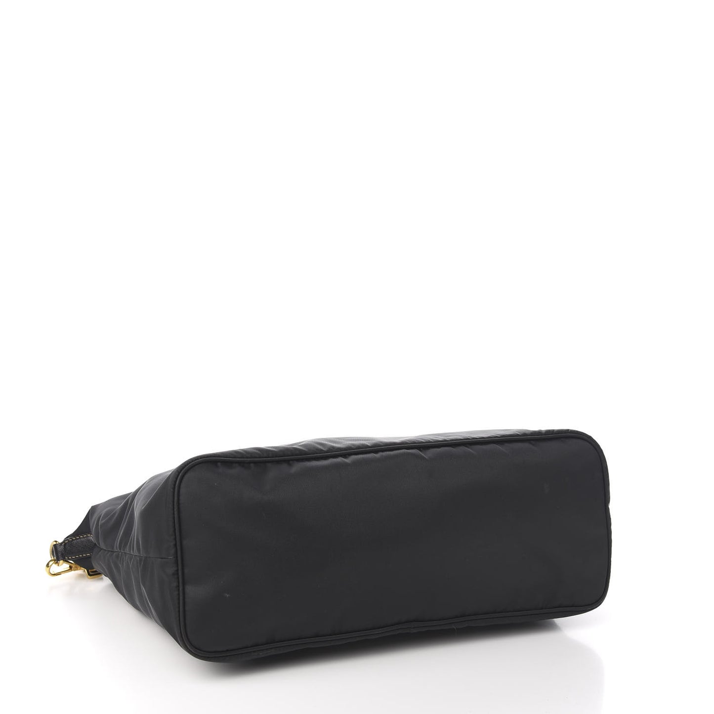 Tessuto Nylon Saffiano Tote Black