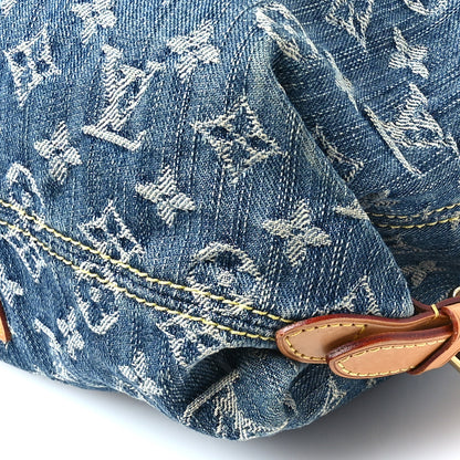 Louis Vuitton Denim Neo Cabby GM Blue 10 of 10