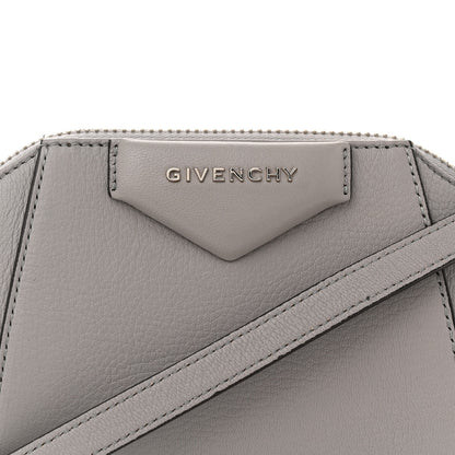 Givenchy Sugar Goatskin Nano Antigona Pearl Grey 8 of 10