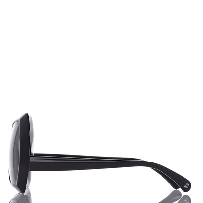Chanel Acetate Oversized Sunglasses 5365 Black 3 of 7