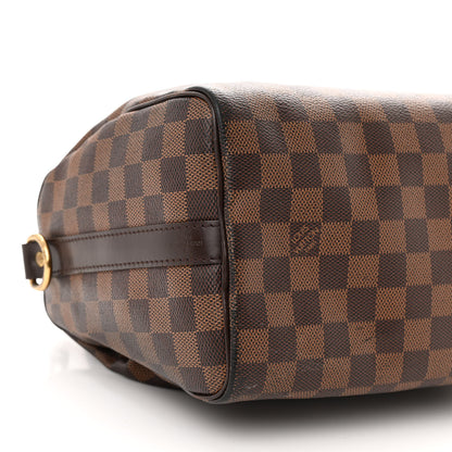 Louis Vuitton Damier Ebene Speedy Bandouliere 25 10 of 13