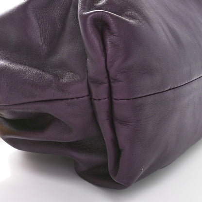 Bottega Veneta Calfskin The Pouch Chain Grape 9 of 11