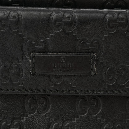 Gucci Guccissima Waist Belt Bag Black 12 of 13