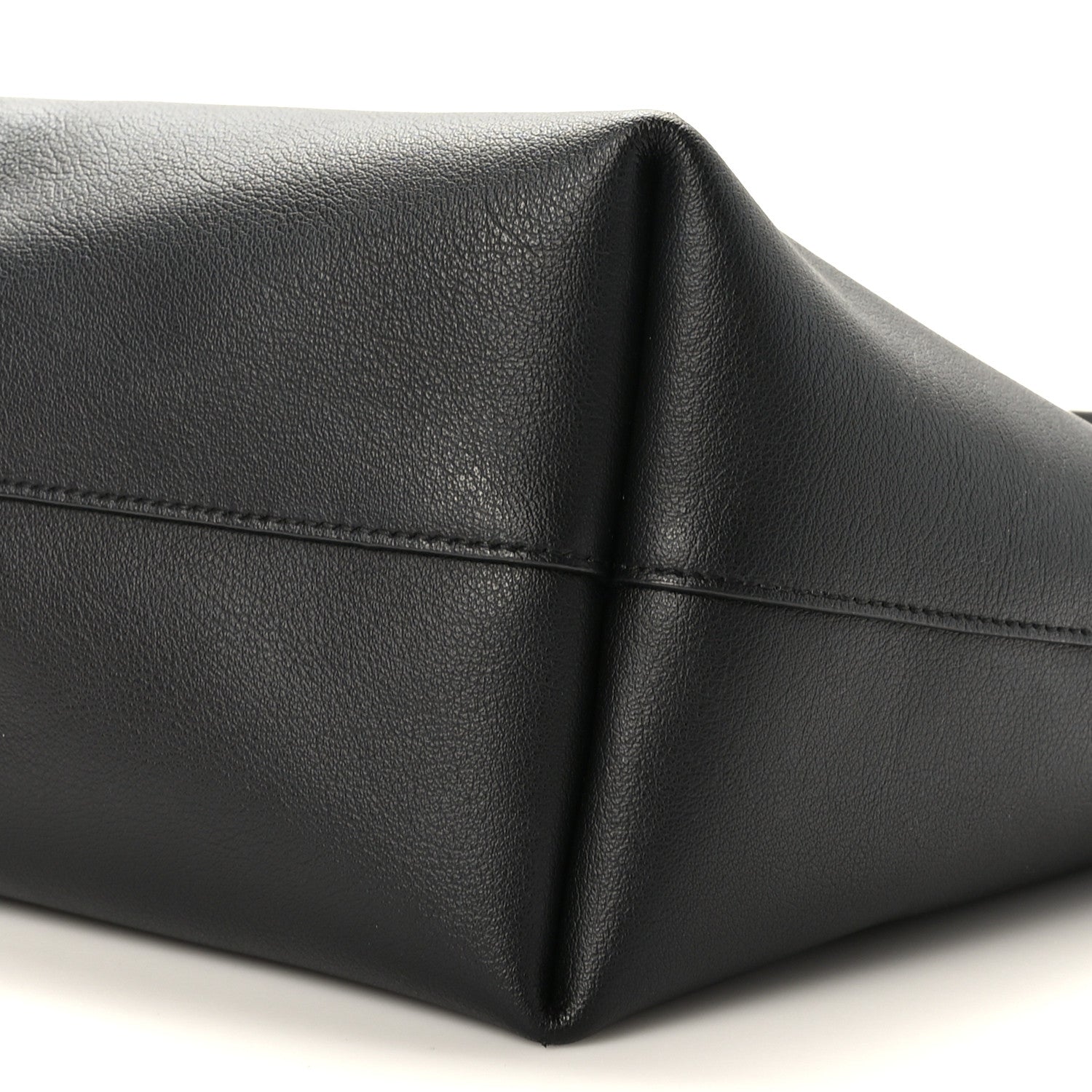 Saint Laurent Calfskin Large Shopping Tote Black 11 of 11