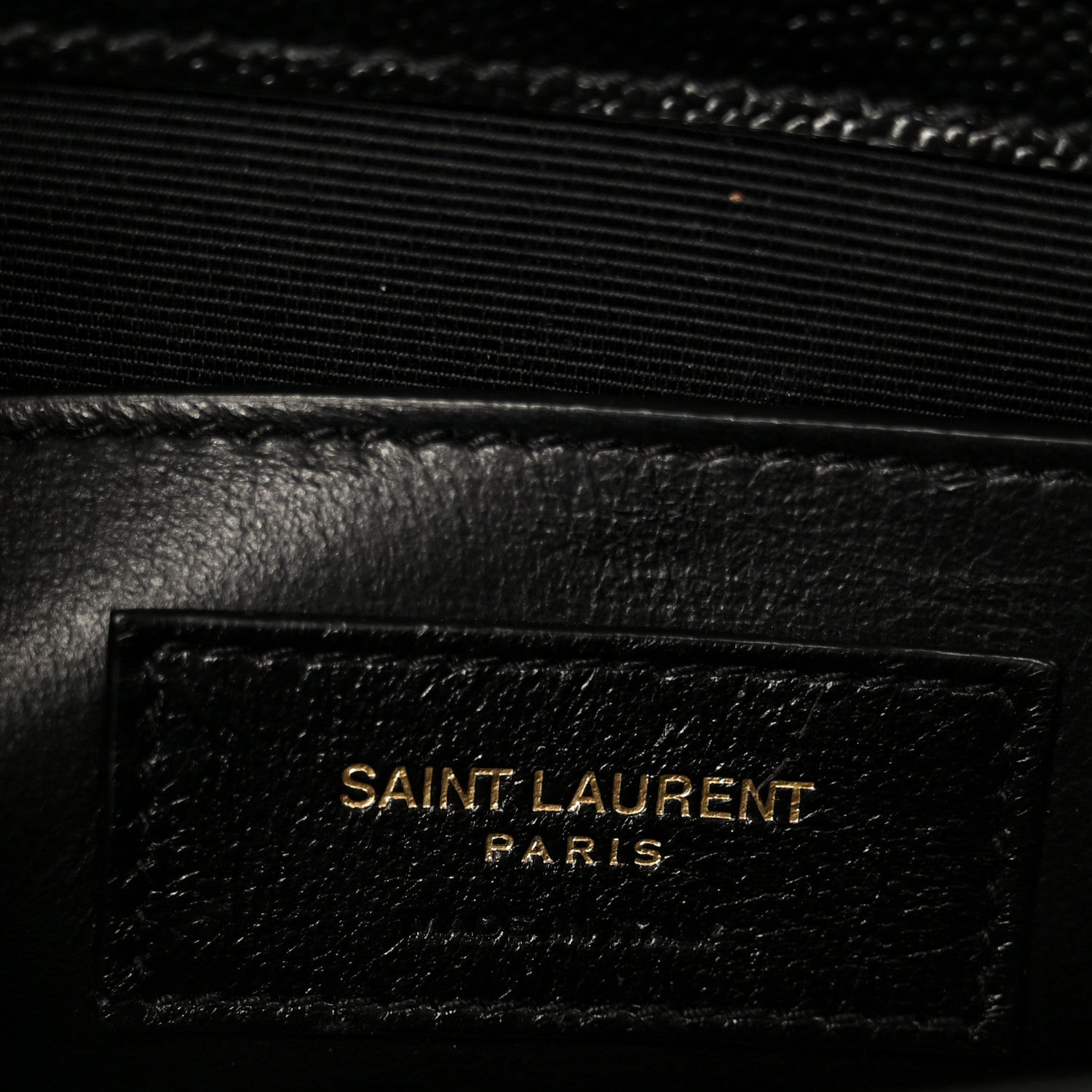 Saint Laurent Grain De Poudre Small Monogram Kate Satchel Black 7 of 12