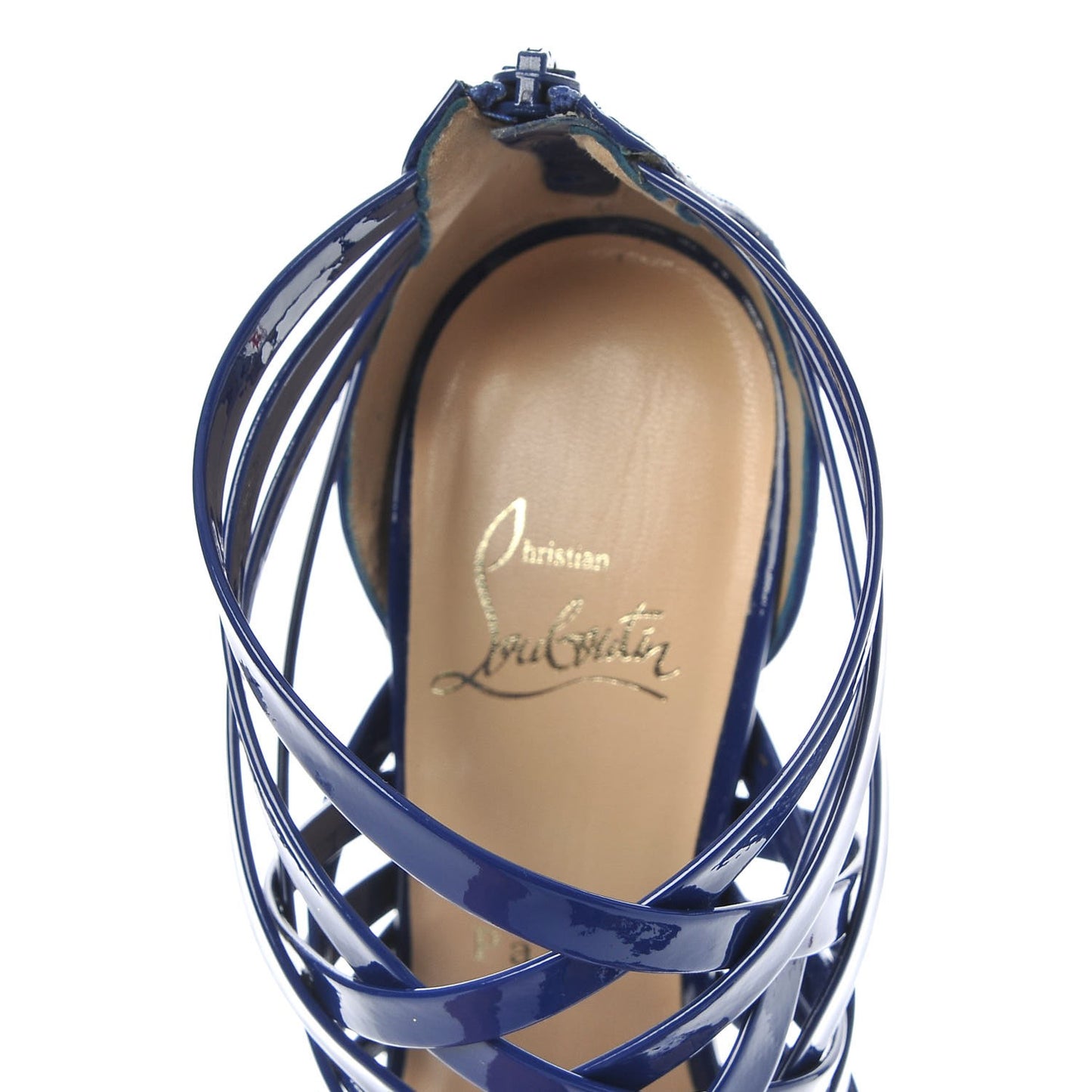 Patent Arakna 100 Cage Sandals 38 Neptune