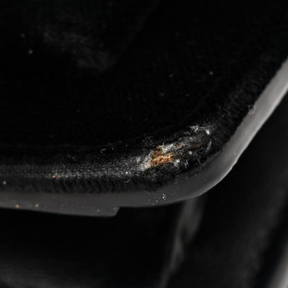 Saint Laurent Velvet Small Monogram Sunset Black 12 of 12