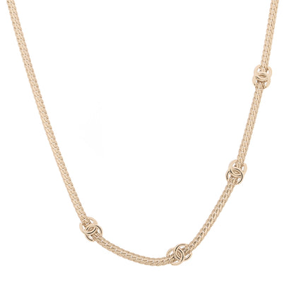 Chanel Metal CC Short Chain Necklace Gold 4 of 7