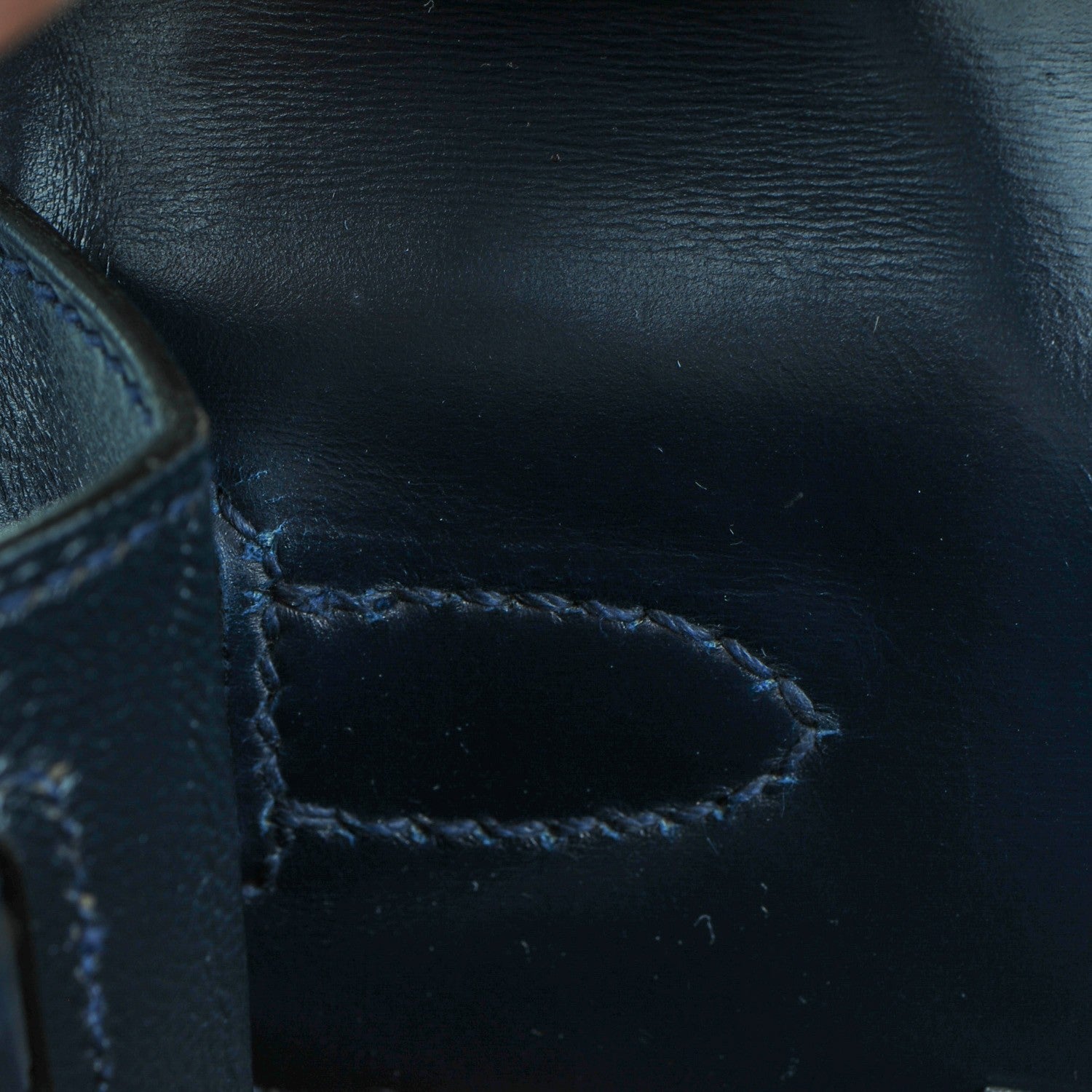 Hermes Box Kelly Sellier 28 Bleu Marine 15 of 25