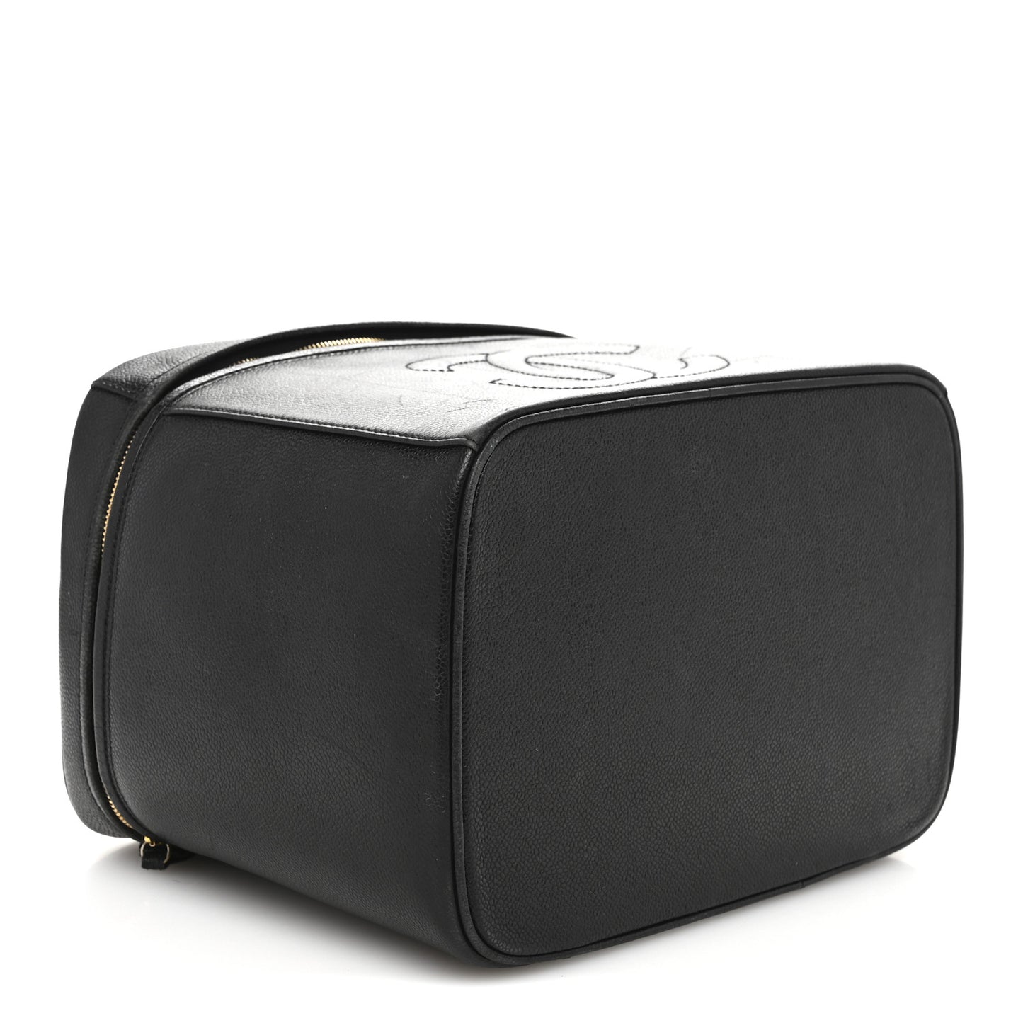 Caviar Timeless CC Large Cosmetic Train Case Black