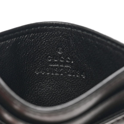 Gucci Calfskin Matelasse GG Marmont Card Holder Black 6 of 6