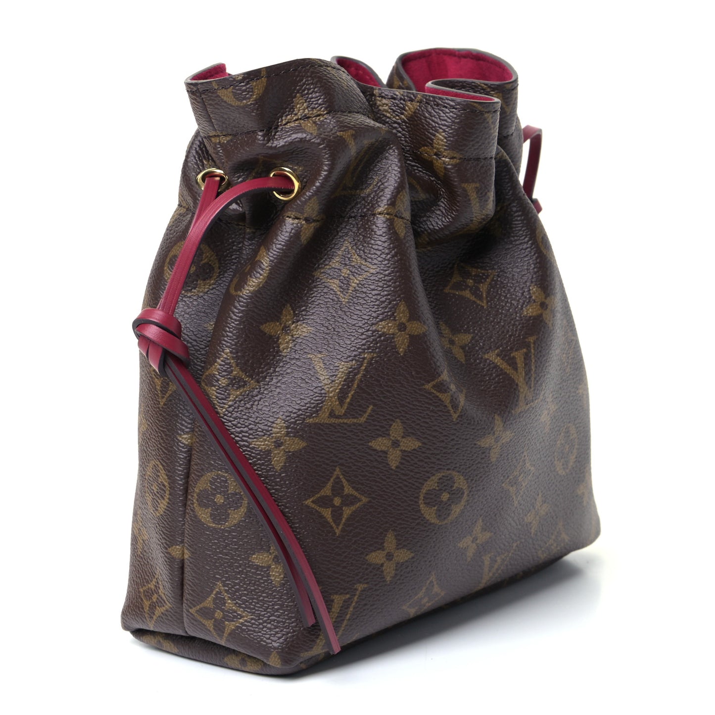 Monogram Pouch Noe Fuchsia