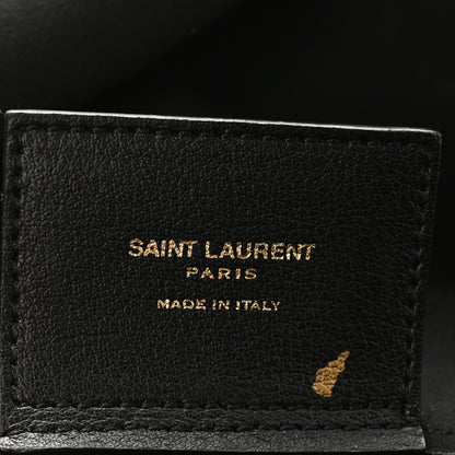Saint Laurent Calfskin Large Shopping Tote Black 7 of 11