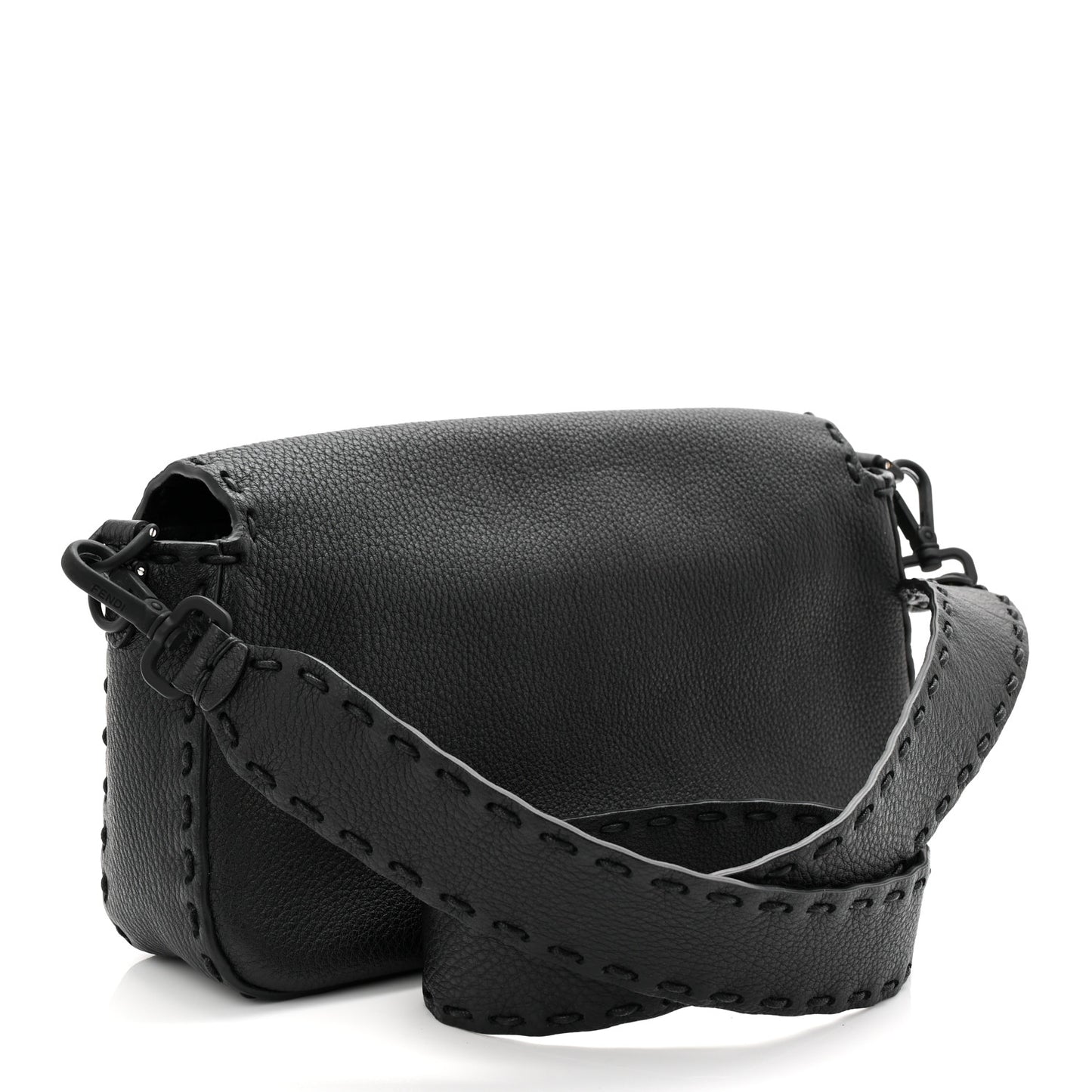 Cuoio Romano Selleria Baguette Black