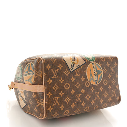 Louis Vuitton Monogram Hotel Labels Speedy Bandouliere 30 4 of 10
