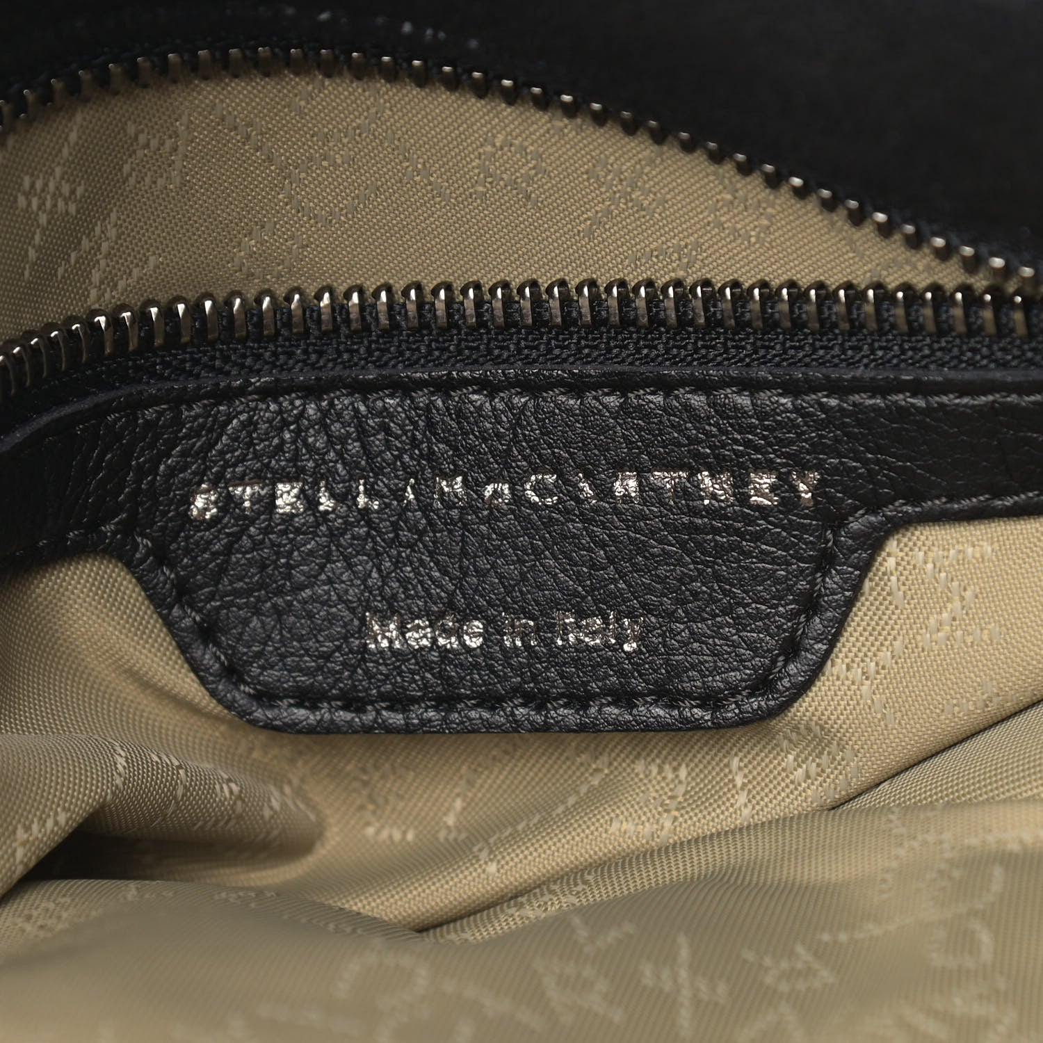 Stella McCartney Shaggy Deer Falabella Top Handle Shoulder Bag Black 8 of 11