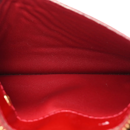 Louis Vuitton Vernis Key Pouch Cherry 5 of 17