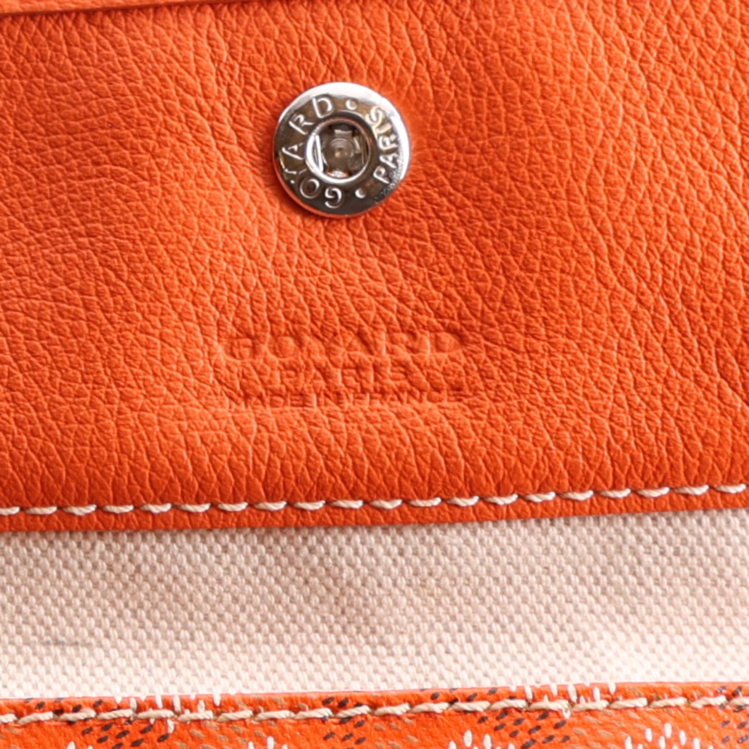 Goyard Goyardine Saint Louis GM Orange 7 of 10