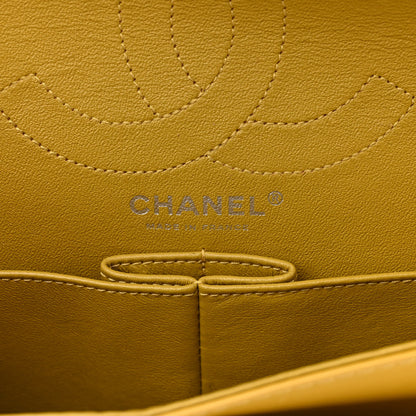 Chanel Patent Caviar Quilted 2.55 Reissue 226 Flap Yellow 6 of 14