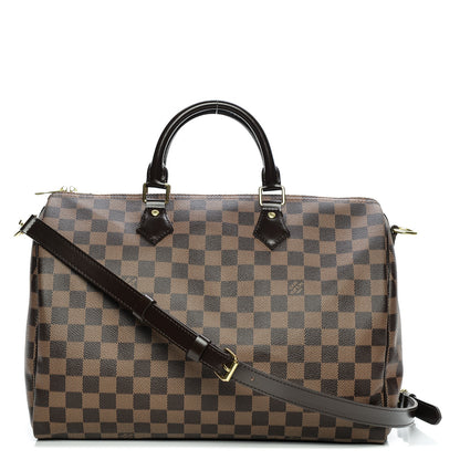 Louis Vuitton Damier Ebene Speedy Bandouliere 35 1 of 7