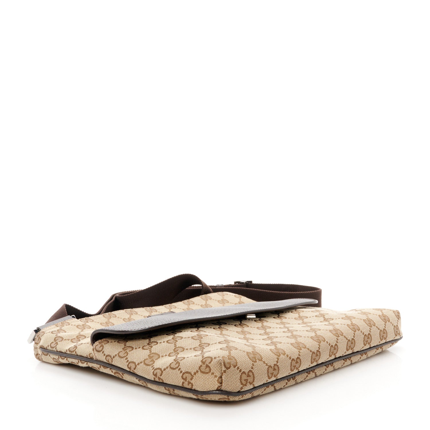 Gucci Monogram Small Messenger Dark Brown 4 of 13