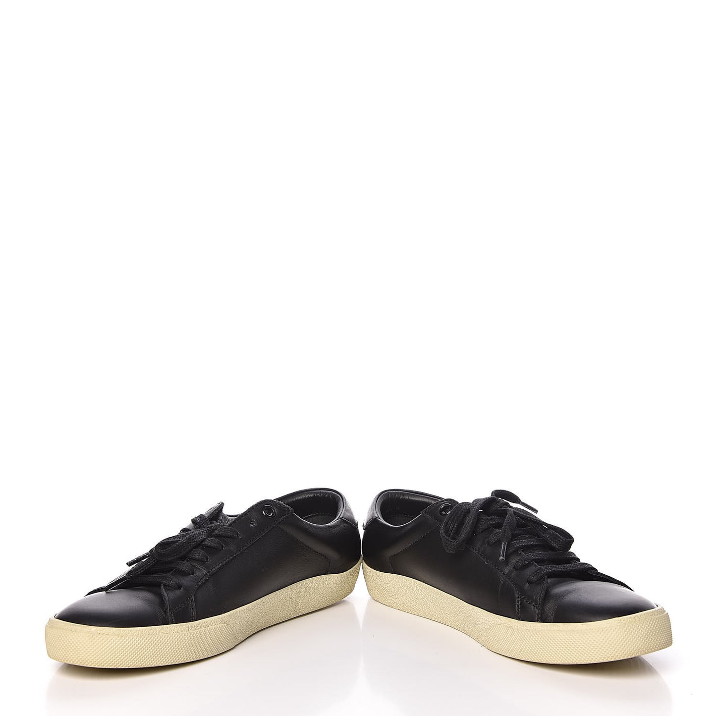 Calfskin Court Classic Sneakers 39 Black