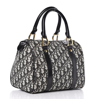 Christian Dior Monogram Boston Black 3 of 18