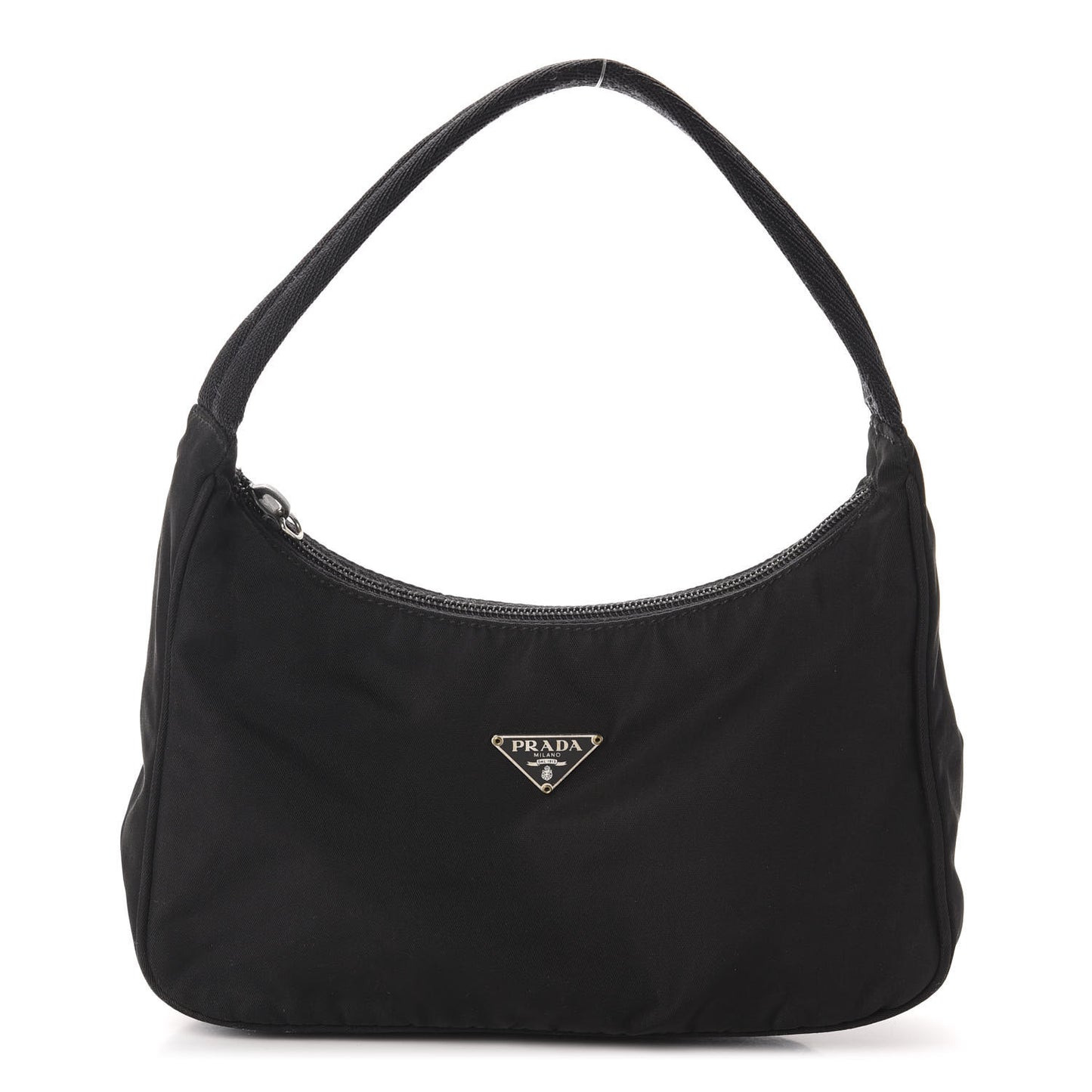 Tessuto Nylon Sport Shoulder Bag Black