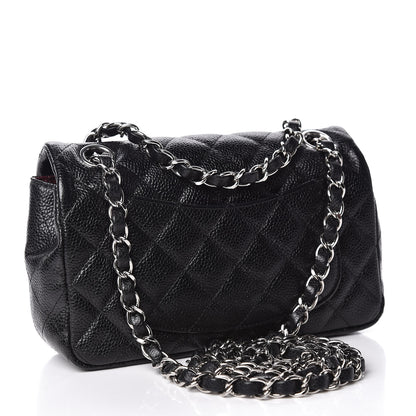 Chanel Caviar Quilted Mini Rectangular Flap Black 4 of 12