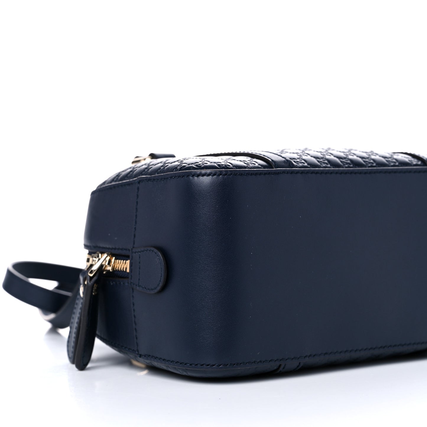 Soft Microguccissima Small Crossbody Bag Blue