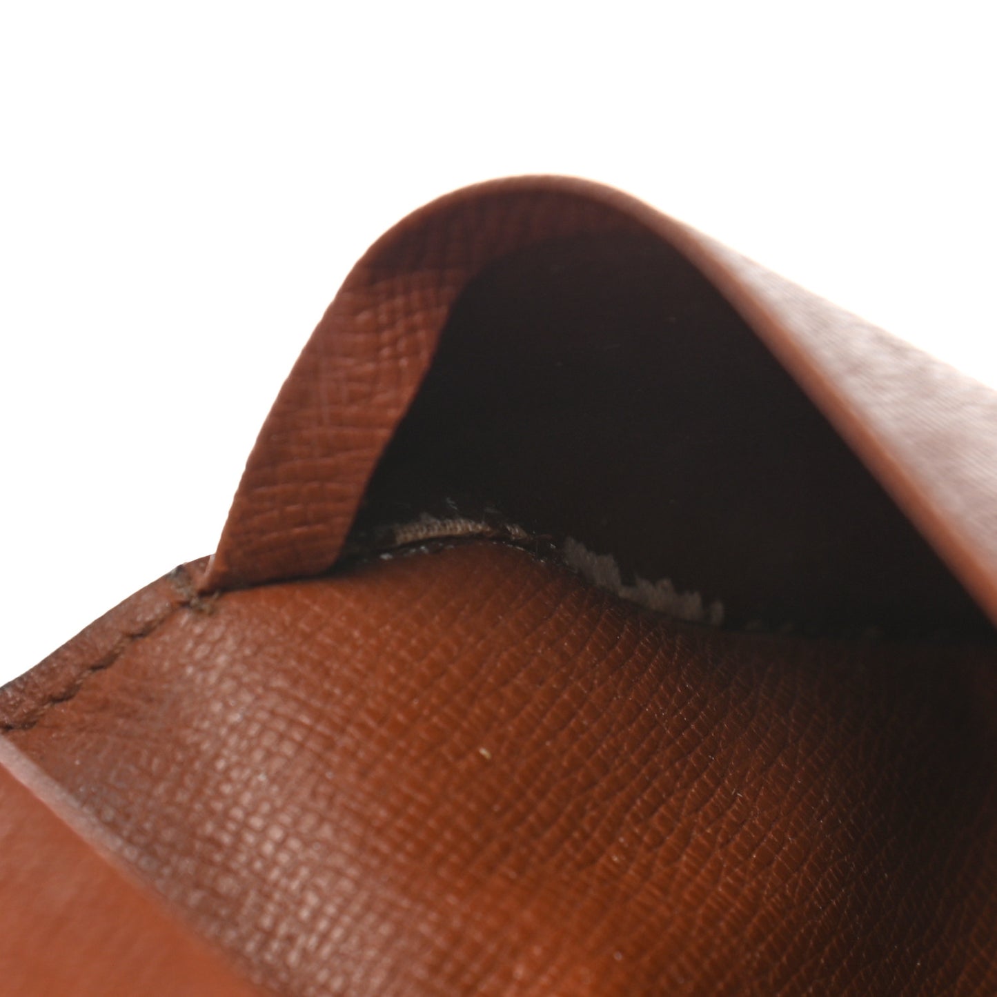 Monogram Simple Checkbook Holder Wallet Cover