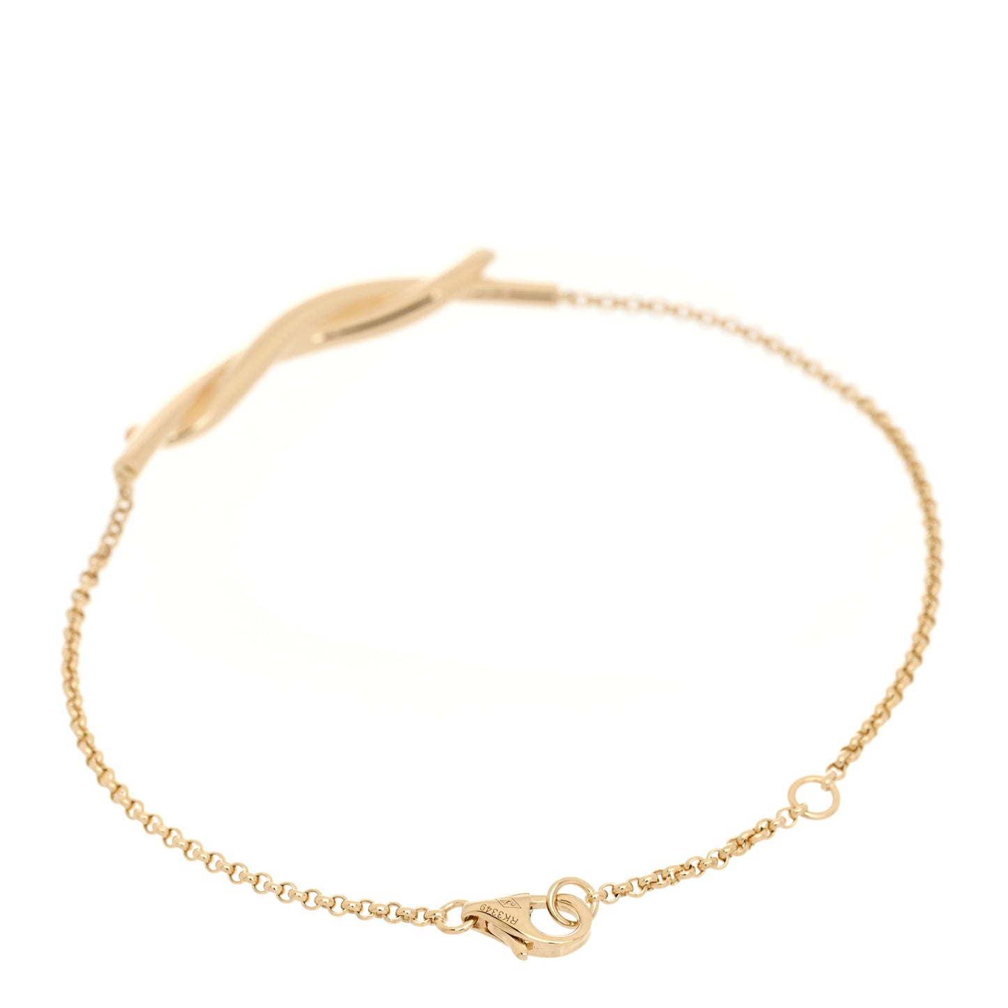 18K Yellow Gold Entrelaces Bracelet