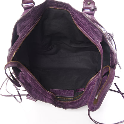 Balenciaga Agneau Classic Hardware Part Time Raisin 5 of 15