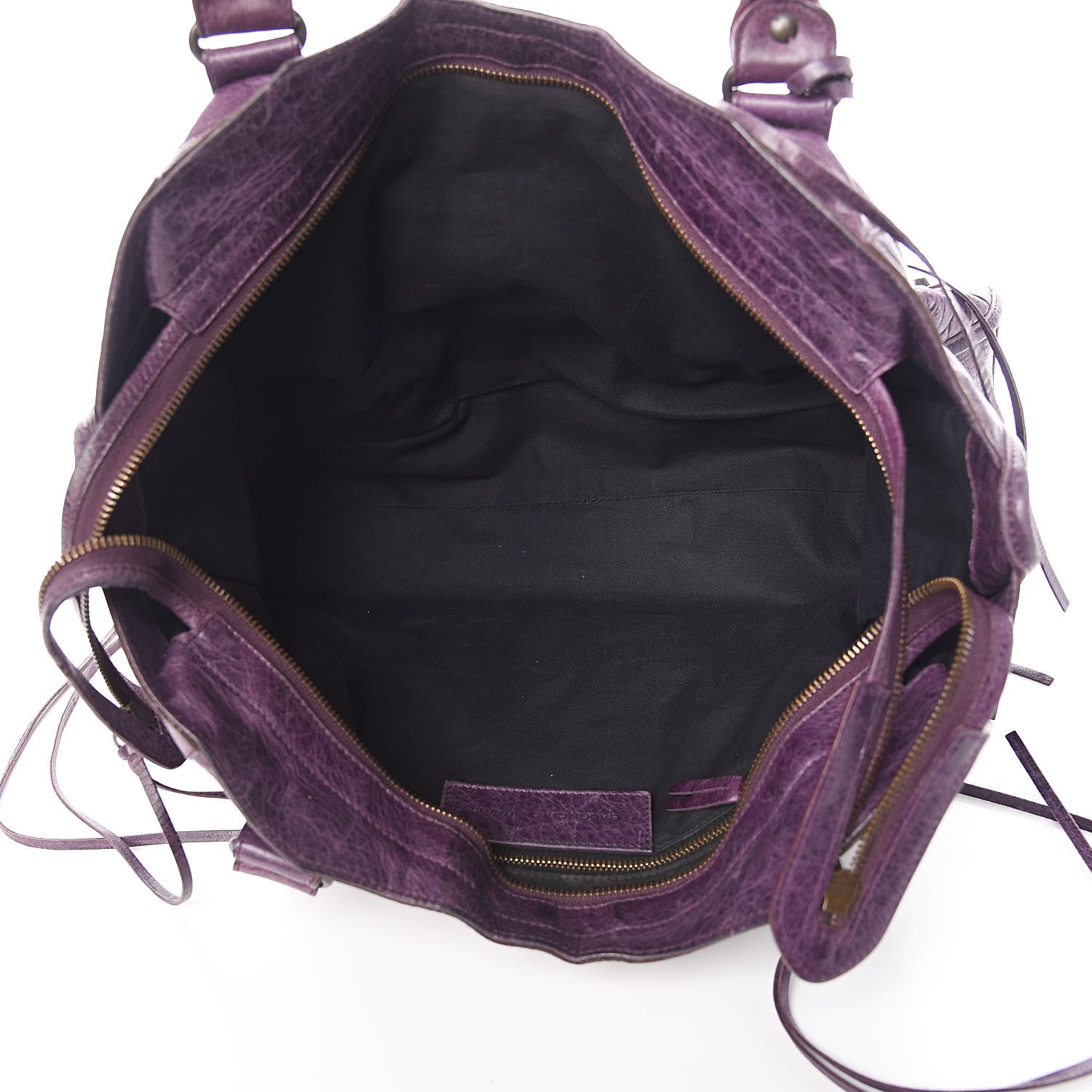 Balenciaga Agneau Classic Hardware Part Time Raisin 5 of 15