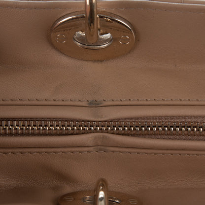 Christian Dior Lambskin Cannage Large Lady Dior Beige 8 of 9