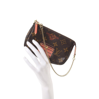 Louis Vuitton Monogram Trunks and Locks Mini Pochette Accessories 2 of 8