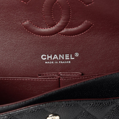 Chanel Caviar Quilted Medium Double Flap Black 6 of 8