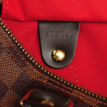 Louis Vuitton Damier Ebene Speedy 25 6 of 8