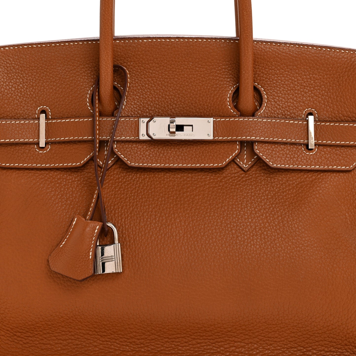 Taurillon Clemence Birkin 35 Gold