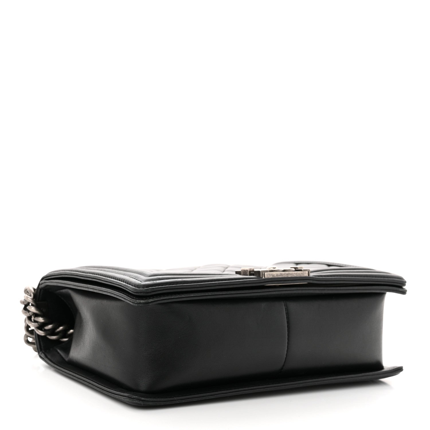 Chanel Lambskin Quilted New Medium Boy Flap Black 4 of 12