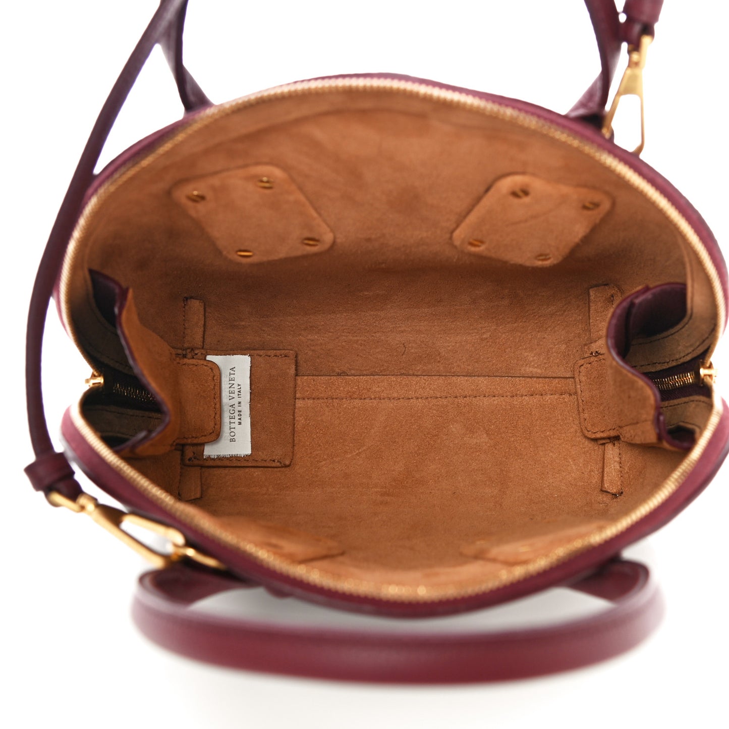 Grained Calfskin Swoop Bordeaux