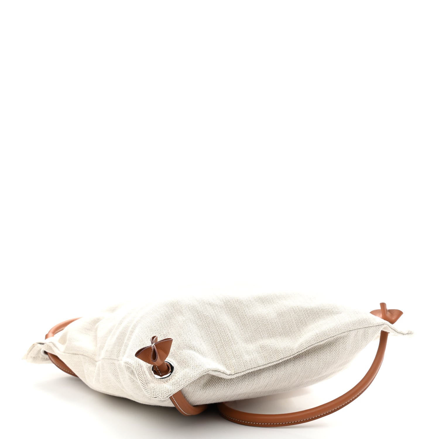 Hermes Toile Swift Maline Bag Gold Craie 4 of 9