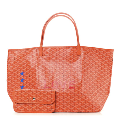 Goyard Goyardine Saint Louis GM Orange 2 of 10