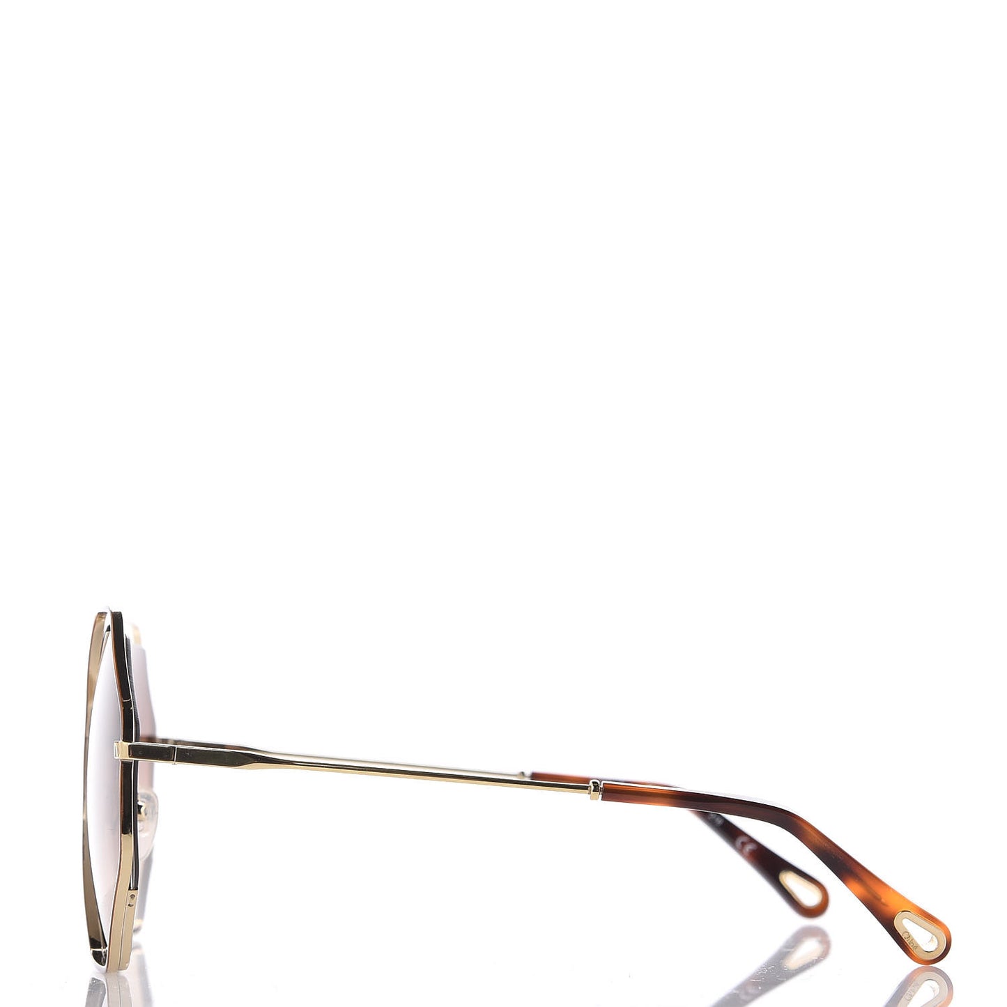 Octagonal Sunglasses CE132S Gold