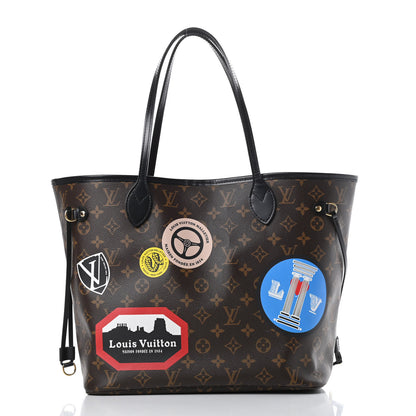 Louis Vuitton Monogram World Tour Neverfull MM 3 of 18