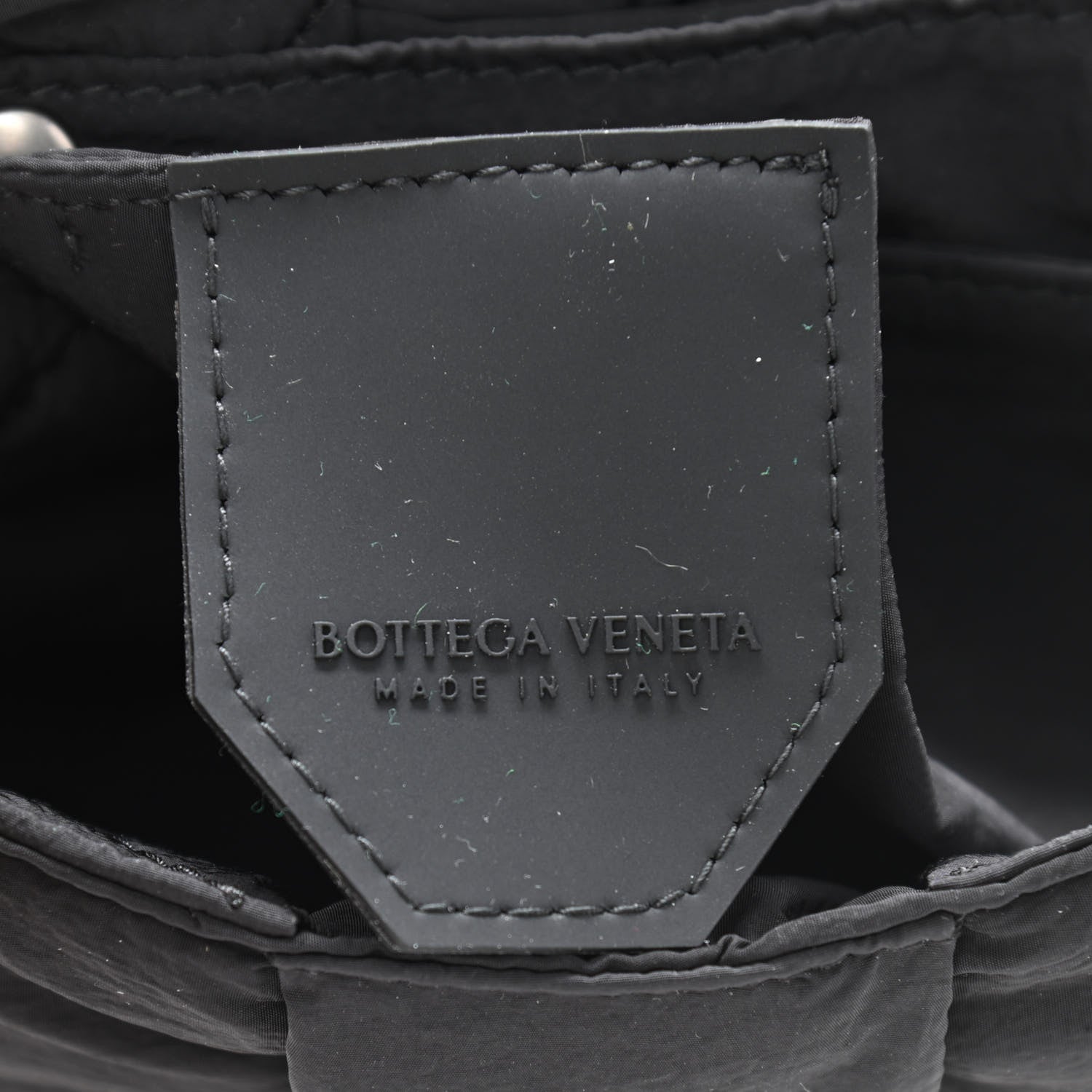 Bottega Veneta Nylon Intrecciato Padded Tech Cassette Belt Bag Black 9 of 10