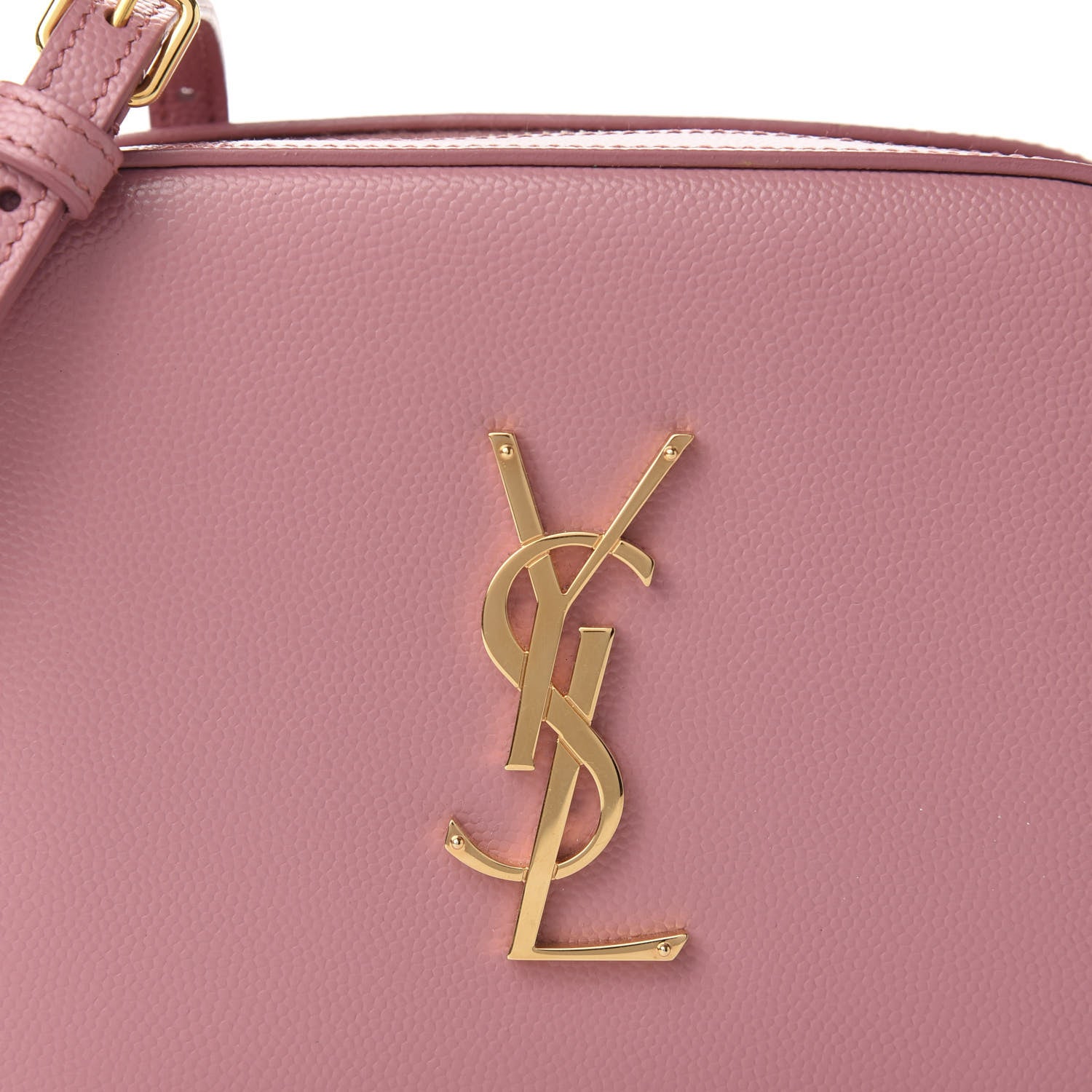 Saint Laurent Grain De Poudre Small Classic Monogram Camera Bag Old Rose 9 of 9